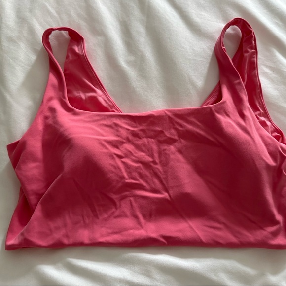 Lululemon Athletica Pink Sports Bra - Picture 1 of 4